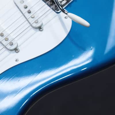 Fender '57 Vintage Stratocaster Re-issue Lake Placid Blue Electric Guitar w/Case image 14
