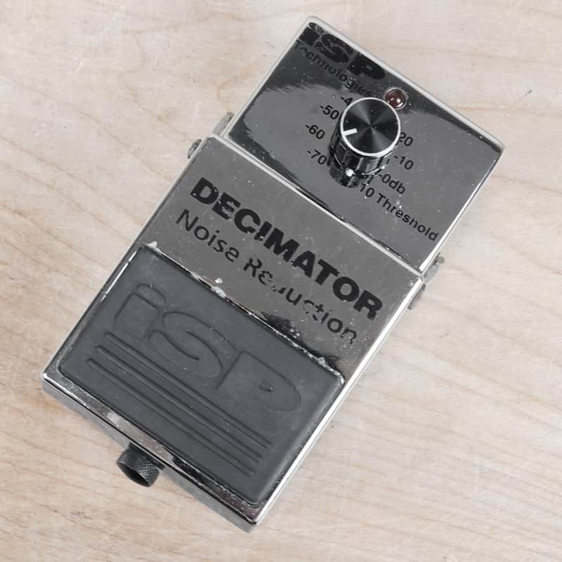 ISP Technologies Decimator Noise Reduction Pedal 2012 Silver USA image 1