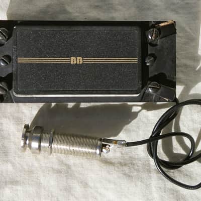 Vtg Barcus Berry Sound Hole Humbucker Pickup Acoustic Guitar Hi-Tek Style image 1