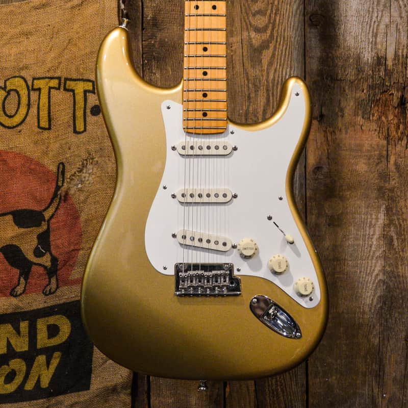 Fender Lincoln Brewster Stratocaster - Aztec Gold image 1