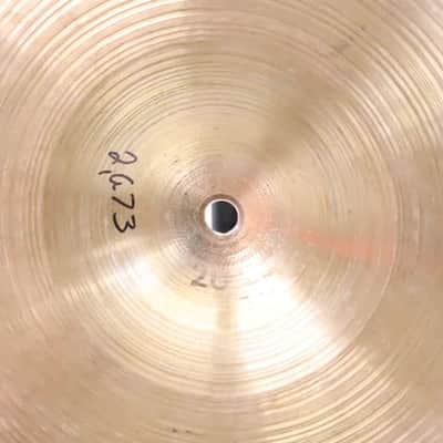 Paiste 20" 2002 Ride Cymbal 2,673g Vintage 1970's Black label image 15