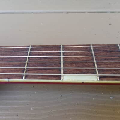 Vintage Circa 1965 Teisco TG-64 Electric Guitar! Japan, Monkey Grip! image 8