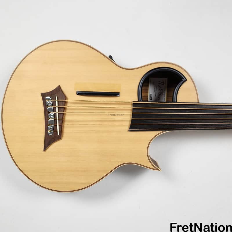 Warwick Alien 6-String Fretless Acoustic Bass Guitar Fishman 7.62lbs 8673-21 image 1