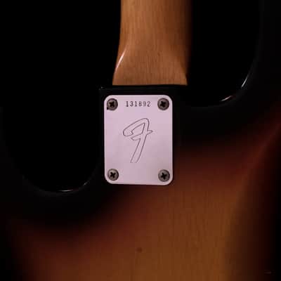 1966 Fender Jazz Bass Sunburst | Vintage Fender Bass image 16