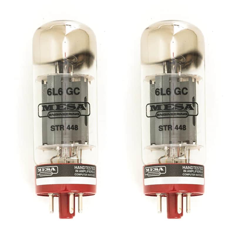 Mesa Boogie 6L6 STR-448 (Pair) - Red Base image 1