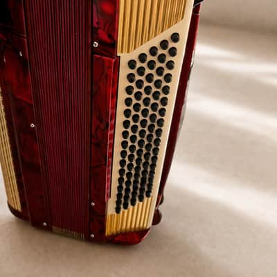 Scandalli L620/246 Finales años 50 - ➡️ Red Pearl (Rojo perlado) image 12
