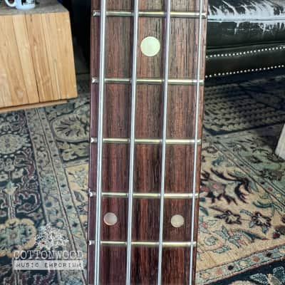Vintage 1970s Greco EB420 Bass Guitar – Cherry Red (Made in Japan) image 9
