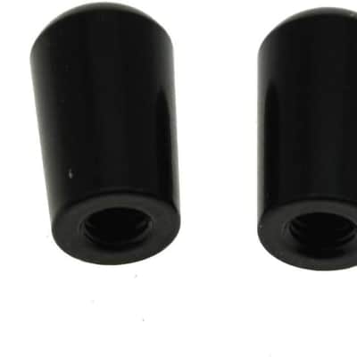 M3.5&M4 Black Metal LP Guitar 3 Way Toggle Switch Tip Pickup Switch Knob for Epi Les Paul image 1