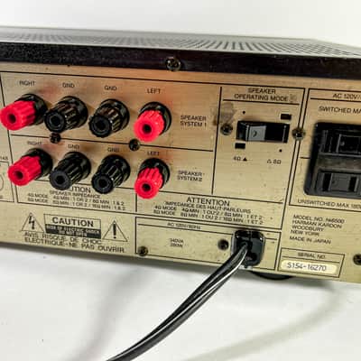 Harman Kardon HK6500 Early 1990s - Black | Reverb