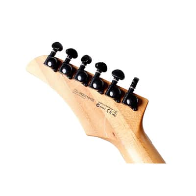 Dean MD 24 Roasted Maple with Floyd Electric Guitar Regular Vintage Blue image 7