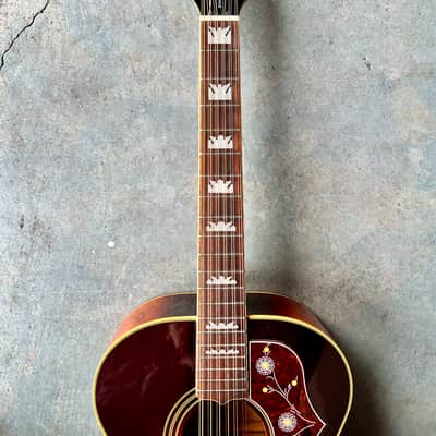 Epiphone by Gibson EJ-212 1991 - Vintage Sunburst image 4