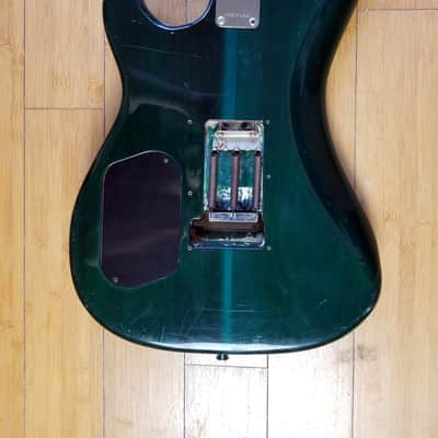 Kramer Pacer Special 1983 Translucent Emerald-RARE Color-Floyd Rose image 5