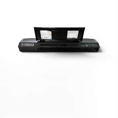 Yamaha PSR-S770 61-Key Arranger Workstation 2010s - Black image 2
