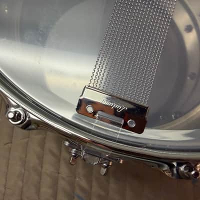 Ludwig. Supraphonic Lm 402 6.5 x 14” snare drum excellent USA top seller image 10