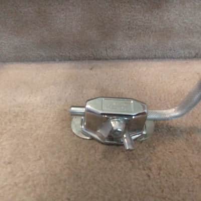 Ludwig Vintage super classic bass drum cymbal tilter mount with L arm excellent image 2