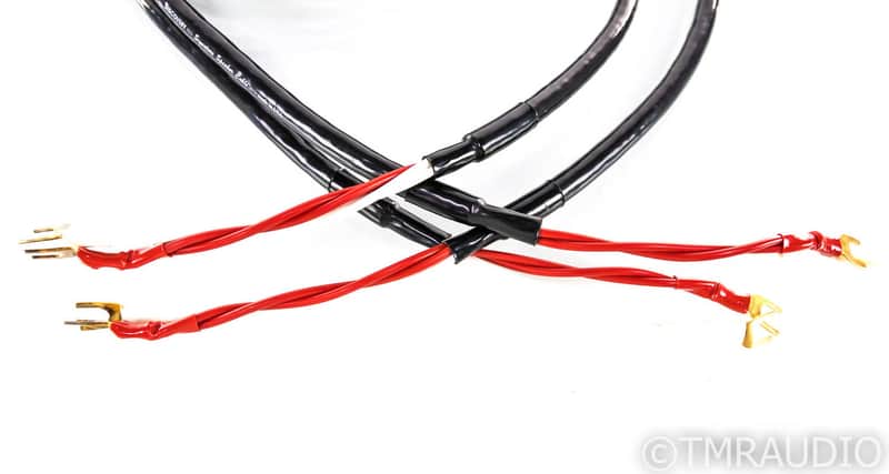 Discovery Signature Speaker Cables; 8ft Pair; Spades image 1