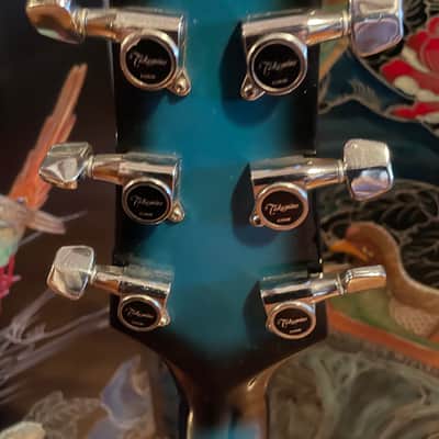 Takamine GX-200 1984 - Blue burst new frets image 8