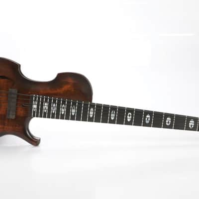 Marleaux Contra Semi-Hollowbody 6-String Electric Bass Guitar w/ Calton Case #44689 image 5