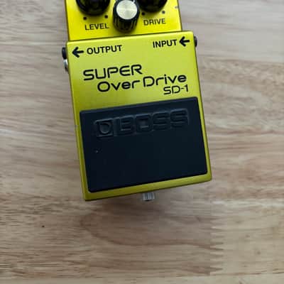 BOSS Super OverDrive SD-1 Limited 50th Anniversary Gold image 5