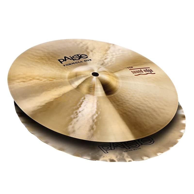Paiste 15" Formula 602 Classic Sound Edge Hi-Hat Cymbals (Pair) image 1