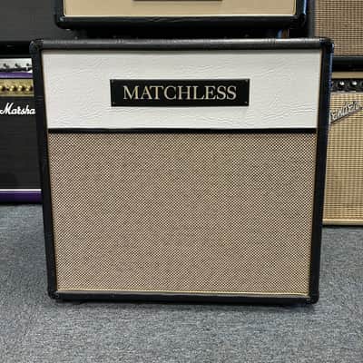Matchless Lightning 15-Watt Guitar Amp Head & ESS Cabinet 2022 - Black/ Mocha/ White image 1