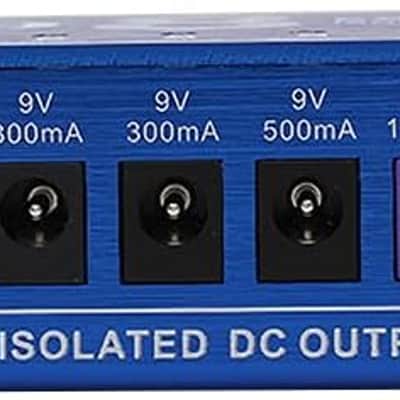 Mosky ISO8 Guitar Effect Pedal Power Supply Isolated USB Output DC 9V/12V/18V 300mA 500mA 1000mA Adjustable (Price includes the import duty for US buyer) image 5