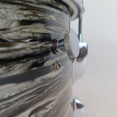 Ludwig Pre-Serial 22,13,16"Black Oyster Pearl Feb1961 Drum Set Ringo Beatles COB image 19