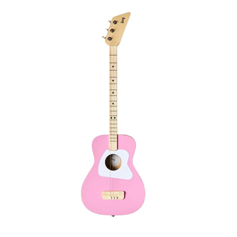 Loog Pro Acoustic Guitar - Pink image 1