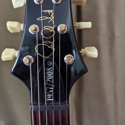 PRS - Paul Reed Smith SC245 57/08 Limited Edition 2008 Charcoal Burst Quilt 10 Top with Birds #39 image 5