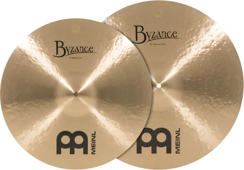 Meinl Cymbals Byzance Matched Crash Pack 18 / 20 in Med Traditio image 1