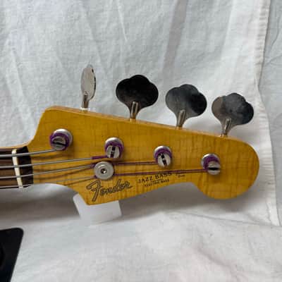Fender Jazz Bass 4-string J-Bass - photo - Foto Flame - MIJ Made In Japan 1994 - 1995 image 8