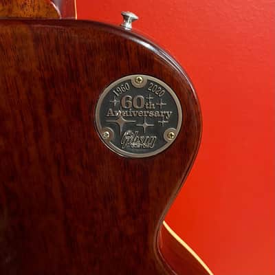Gibson Les Paul Custom Shop 1960 Les Paul Standard (R0) 60th Anniversary Limited Edition Historic Collection Reissue Antiquity Burst del 2020 image 5