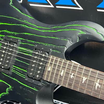 PRS SE Swamp Ash CE 24 Sandblasted 2024 - Sandblasted Green image 4