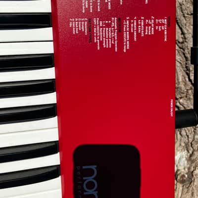 Nord Lead 4 49-Key 20-Voice Polyphonic Synthesizer 2013 - 2020 - Red image 4