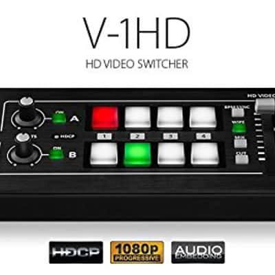 Roland V-1HD Portable HD Video Switcher Bundle with CB-BV1 Carry Bag Bild 2