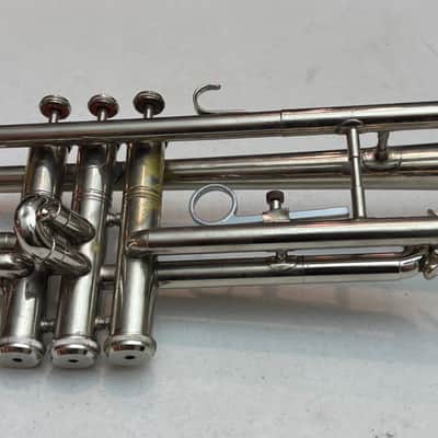 Tristar Silver-Plated Bb Trumpet w/ Bach 5C Mouthpiece, Case & Accessories – Made in India image 9