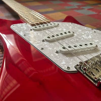 Ernie Ball Music Man Albert Lee SSS - Translucent Red - 2013 - EBMM - *Made In USA* image 8