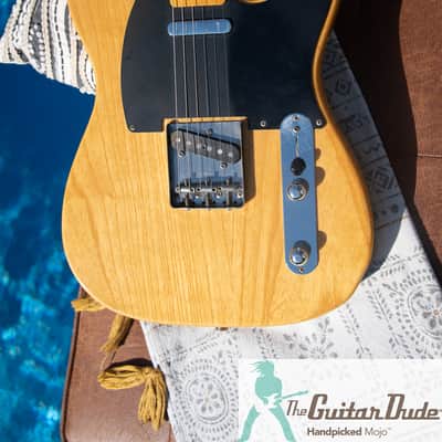 2008 Fender TL52-TX 1952 Telecaster Reissue - Premium Ash Body - w USA Made Texas Special Reissue PU's - Crafted in Japan - Pro Set-Up - w Perfect Frets/Action/Intonation! image 12