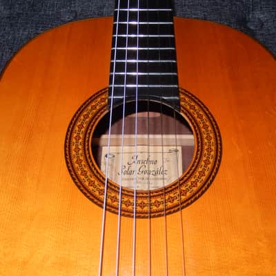 ANSELMO SOLAR GONZALEZ 1991 - MADRID SCHOOL CLASSICAL CONCERT GUITAR image 4