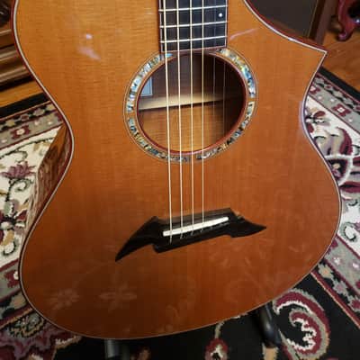 Breedlove C2/k | 1996 Serial No. 96-175 | 100 Cedar & Flamed Koa | Signed Steve Henderson image 19