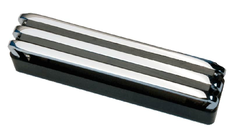 Lace Aluma J Jazz Bass Bridge pickup - chrome image 1