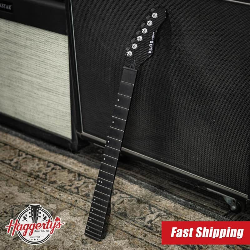 Carbon Fiber Tele Neck - Locking Tuners for Unrivaled Tone