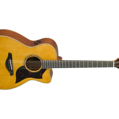 Yamaha AC3M ARE Concert Acoustic-Electric Guitar (Vintage Natural) image 2