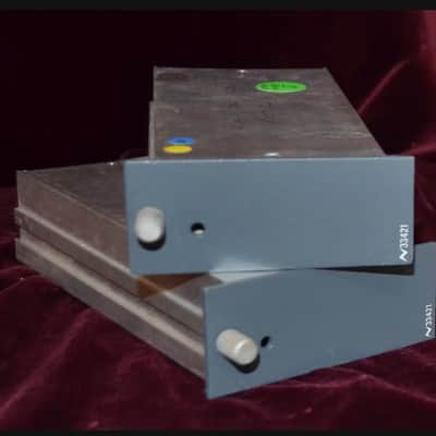 2 Vintage Neve 33421 Line Amplifiers 1970s image 1