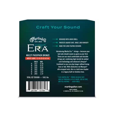 Martin MJI12T Era Treated Jason Isbell Signature Acoustic Guitar Strings image 2