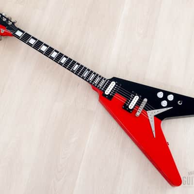 2015 Dean Custom Shop USA Michael Schenker Red Black Flying V, Signed 1 of 50 w/ Case, CoA, Tags image 11