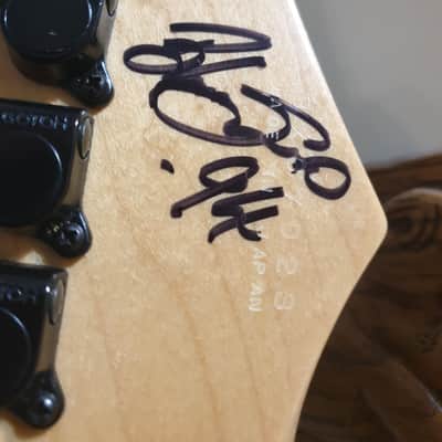 Yamaha RGZ820R Signed Blues Saraceno Signature Model Guitar 1993 Plaid Finish with Loads of Extras image 18
