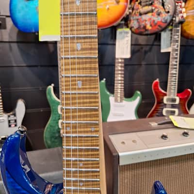 Ernie Ball Music Man John Petrucci Signature JP15-6 2026 - Ultramarine Flame 7.6 pounds stunning neck! image 3