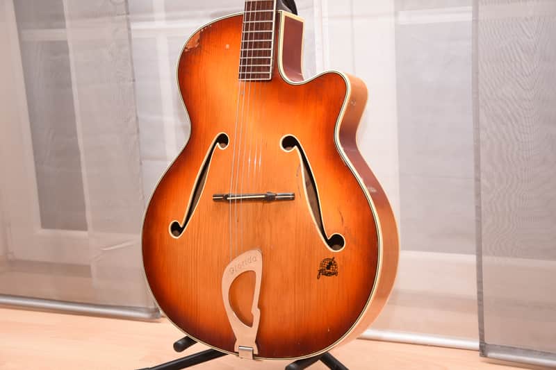 Framus Florida 5/61 – 1960 German Vintage Archtop Guitar Gitarre / real relic image 1
