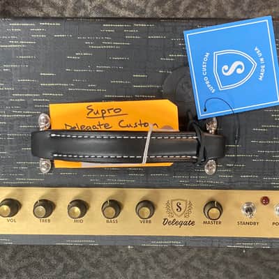 Supro Delegate Custom 2024 - Black Gold Scandia, Excellent, Demo, SKU: I765721 image 2